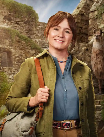 Paddington in Peru Mrs. Brown Green Jacket