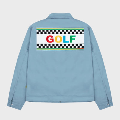 +44 x Golf Wang Rally Work Jacket Blue