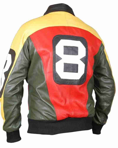 8 Ball David Puddy Leather Jacket