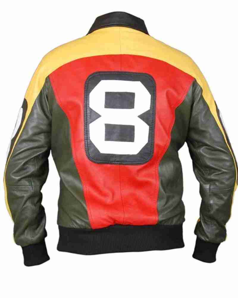 8 Ball David Puddy Leather Jacket