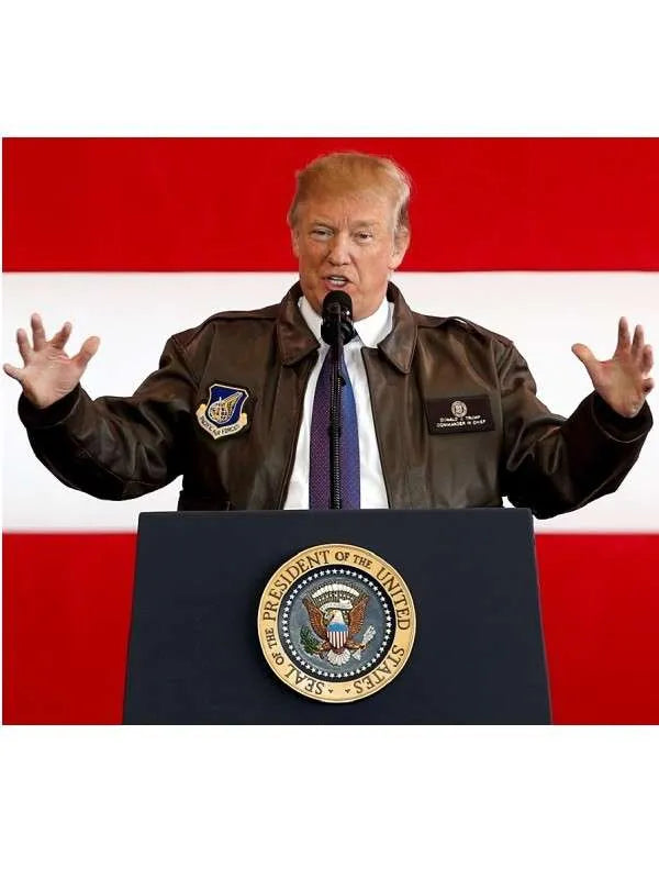 A2 Flight Donald Trump Leather Jacket