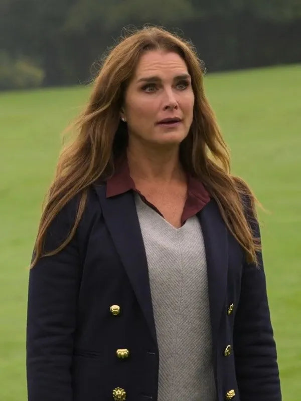 A Castle For Christmas 2021 Brooke Shields Blazer-2