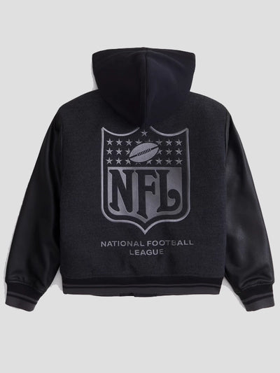 Abercrombie NFL Winterized Hooded Bomber Jacket