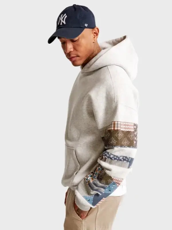 Abercrombie Patchwork Hoodie