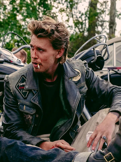 Austin Butler The Bikeriders Denim Vest