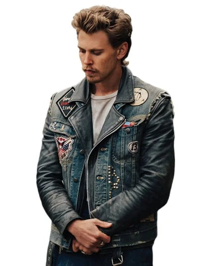 Austin Butler The Bikeriders Denim Vest