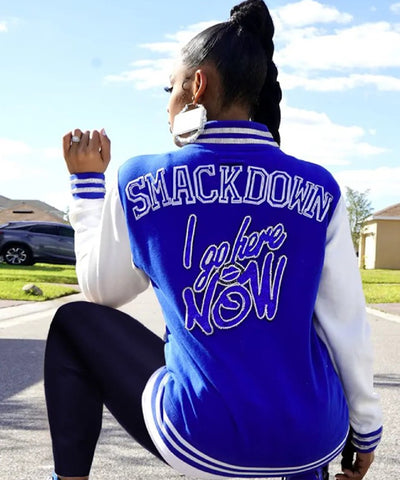 Bianca Belair WWE Varsity Jacket