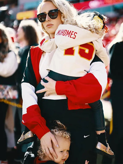 Brittany Mahomes Erin Andrews Chiefs Jacket