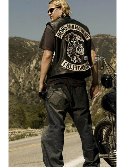 Charlie Hunnam SOA Sons of Anarchy Leather Jacket