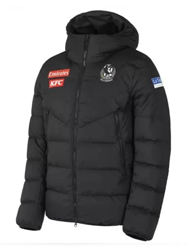 Collingwood Black Puffer Jacket