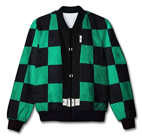 Demon Slayer Tanjirou Checked Jacket