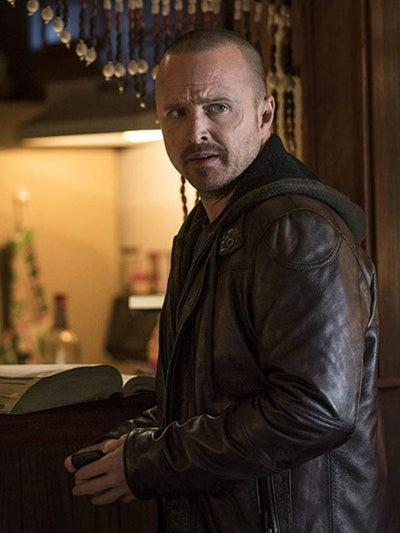 El Camino A Breaking Bad Aaron Paul Leather Jacket