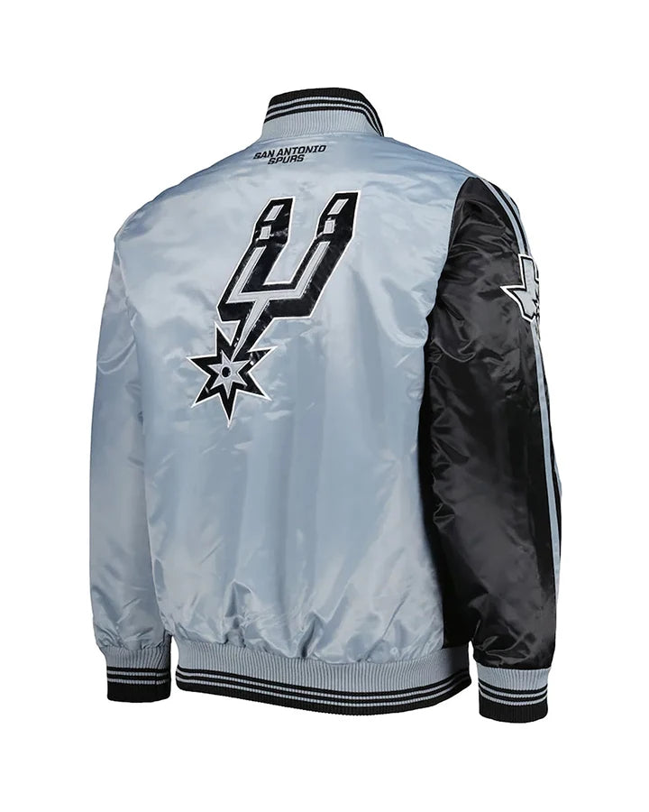 Ellis San Antonio Spurs Basketball Satin Jacket