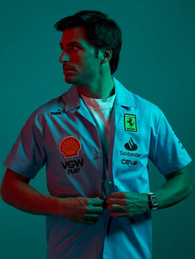 Ferrari Racing Blue Miami Grand Prix Shirt