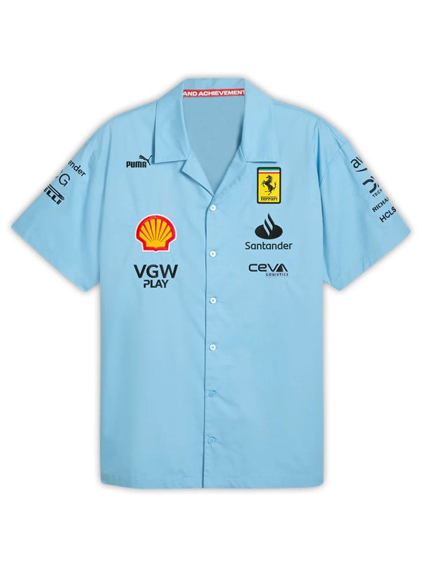 Ferrari Racing Blue Miami Grand Prix Shirt