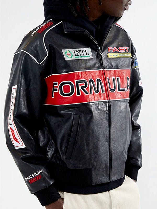 Formula 1 x PacSun Leather Pole Position Jacket