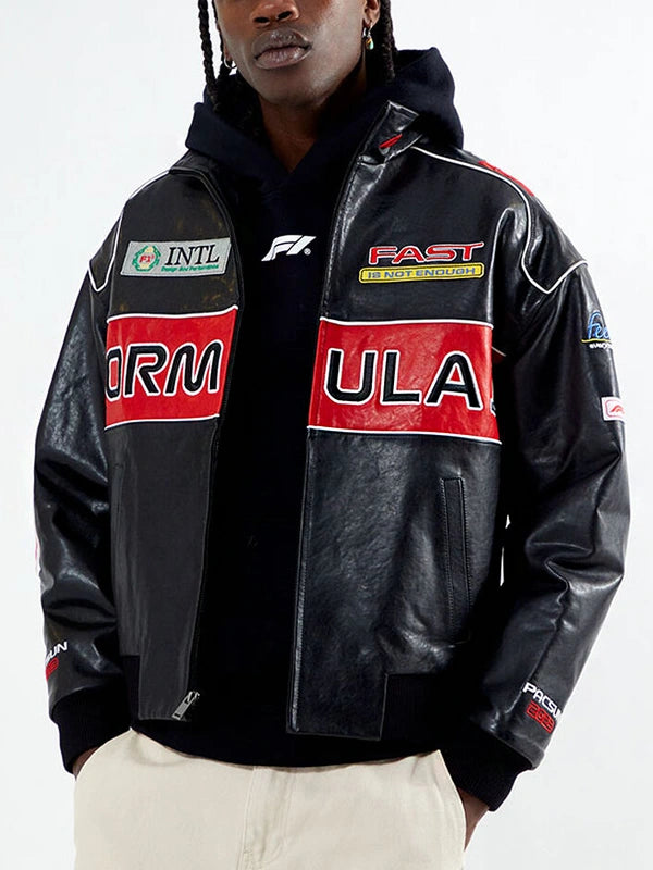 Formula 1 x PacSun Leather Pole Position Jacket