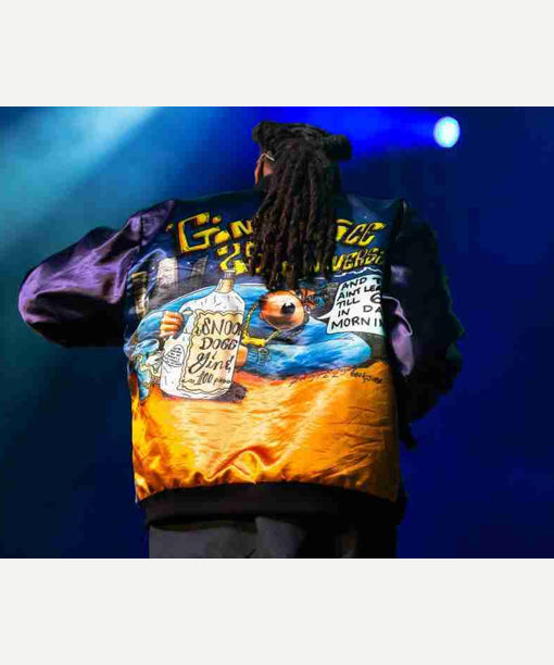 Gin and Juice Snoop Dogg Bomber Jacket