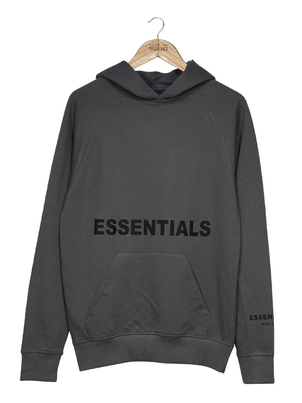 Grey Essentials Hoodie