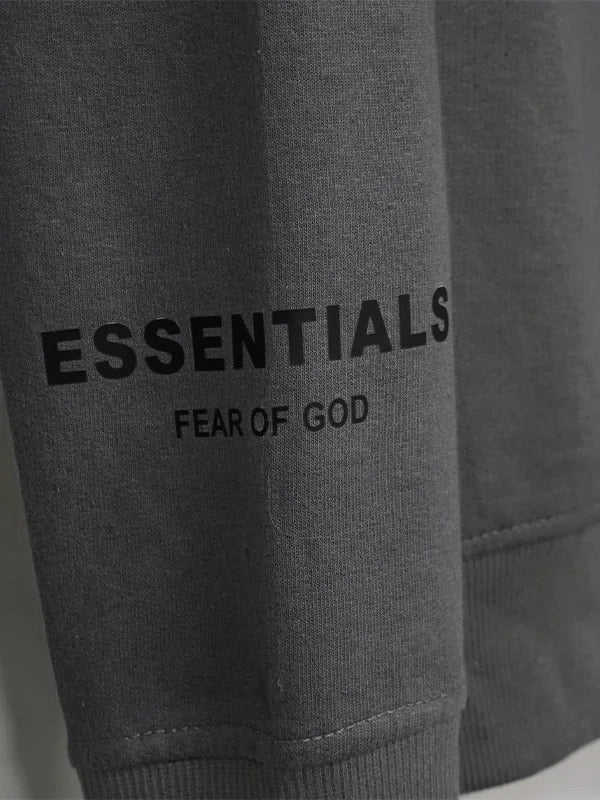 Grey Essentials Hoodie