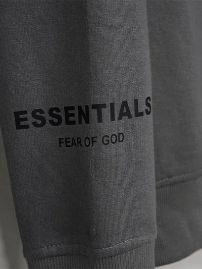 Grey Essentials Hoodie