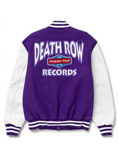 Happy Dad x Death Row Varsity Jacket