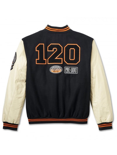 Harley Davidson 120th Anniversary Varsity Jacket