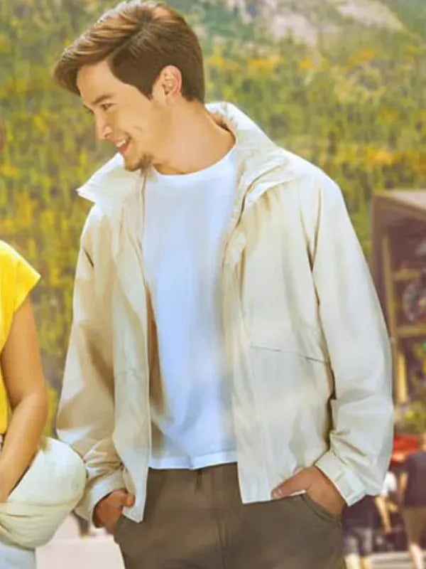 Hello Love Again Ethan del Rosario White Jacket