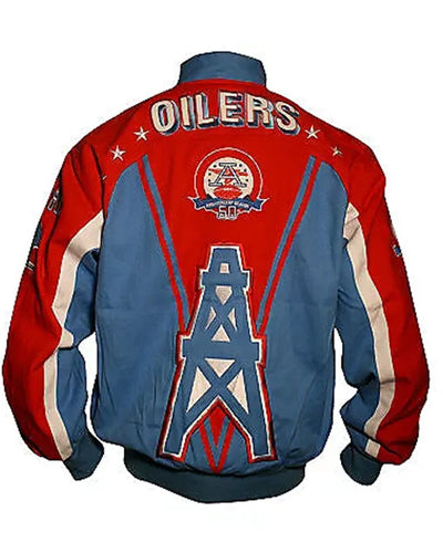 Houston Oilers Printed Jacket