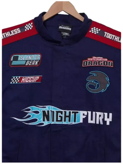 How to Train Your Dragon Night Fury Racing Jacket