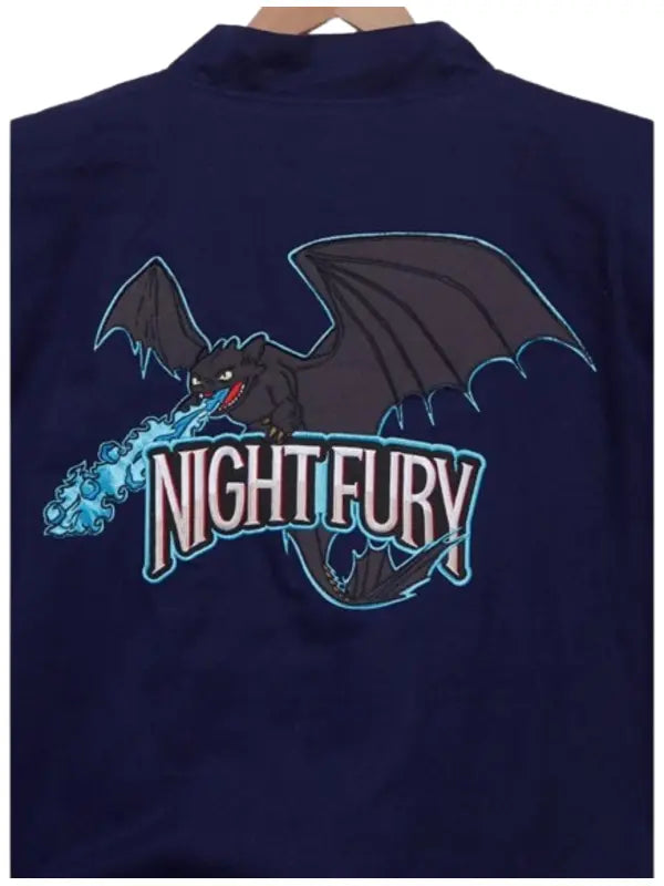 How to Train Your Dragon Night Fury Racing Jacket