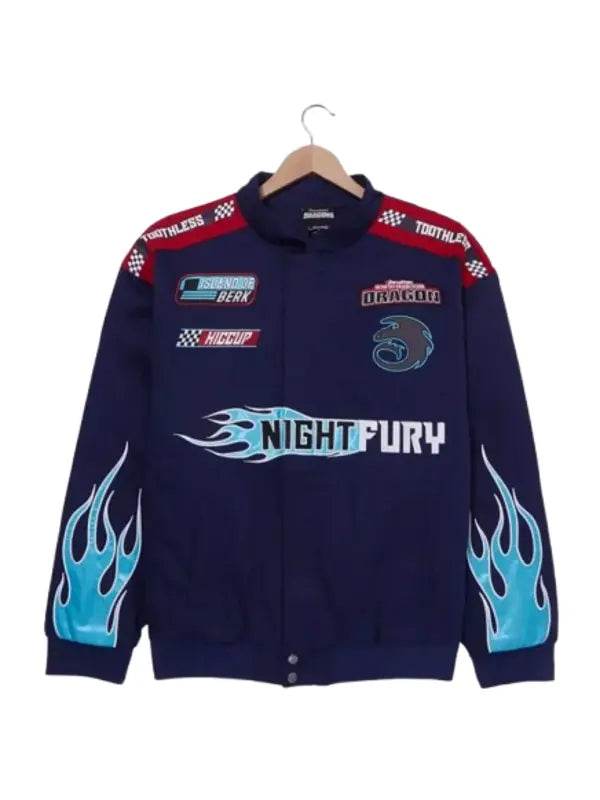 How to Train Your Dragon Night Fury Racing Jacket