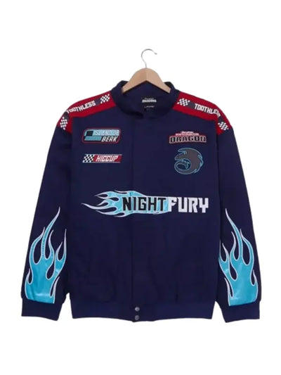 How to Train Your Dragon Night Fury Racing Jacket