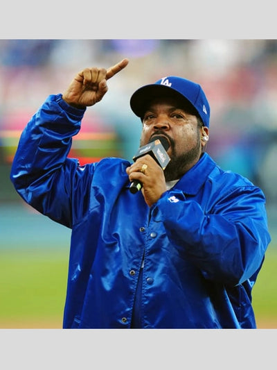 Ice Cube LA Dodgers Coach Jacket