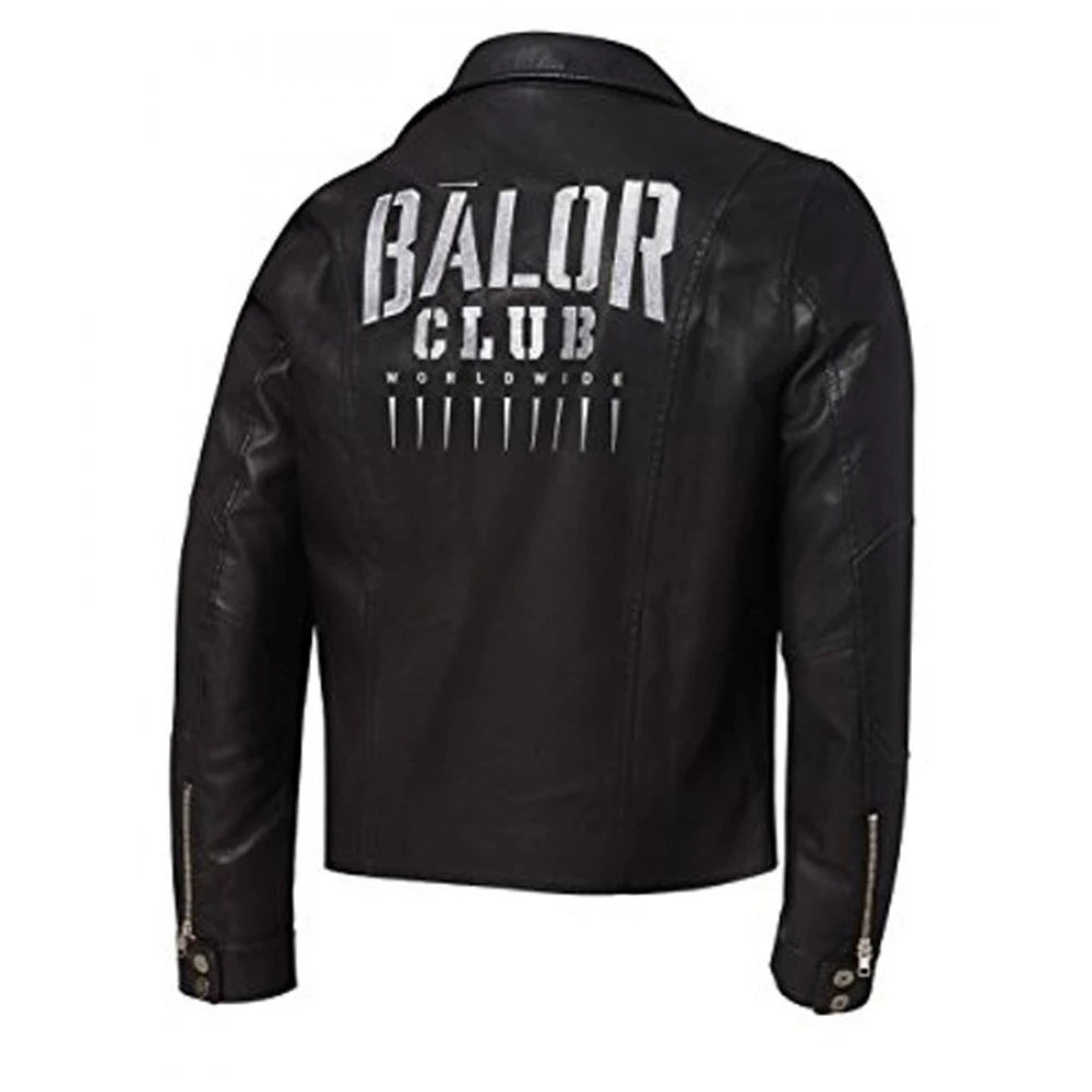 WWE Finn Balor Black Leather Jacket