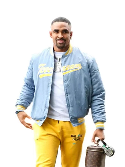 Jalen Hurts Ice Cream Baseball Jacket