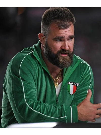 Jason Kelce Italia Green Tracksuit