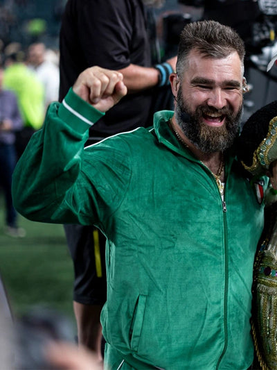 Jason Kelce Italia Green Tracksuit