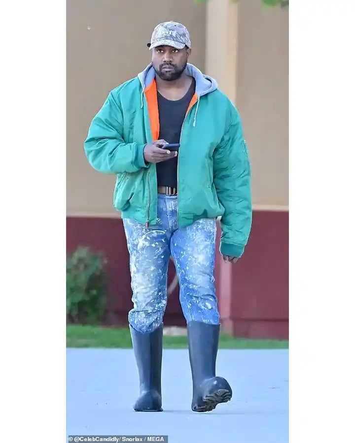 Kanye West Green Bomber Jacket