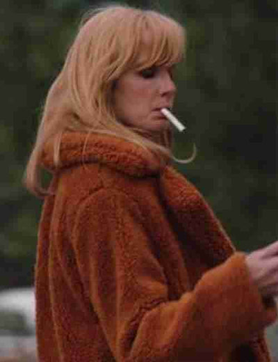 Kelly Reilly Yellowstone Shearling Coat