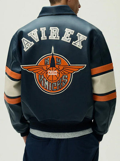 Kith & AVIREX for the New York Knicks Legend Jacket