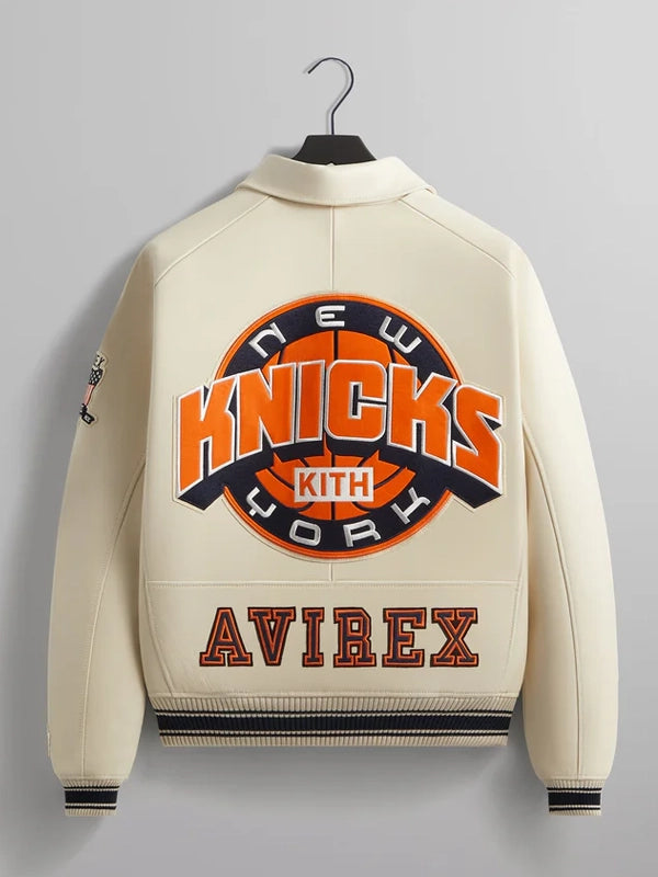 Kith & Avirex for the New York Knicks Icon Jacket