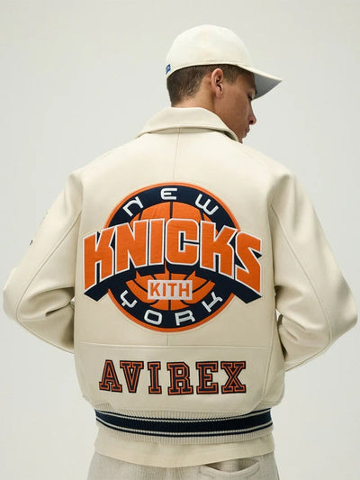 Kith & Avirex for the New York Knicks Icon Jacket