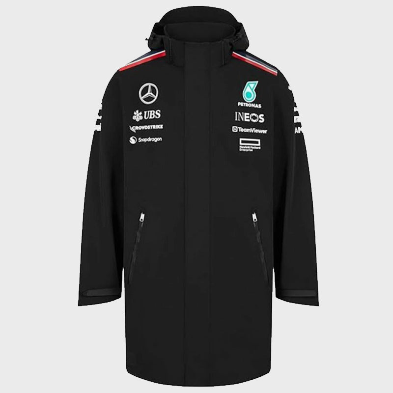 Lewis Hamilton Mercedes AMG Petronas F1 Team Rain Jacket