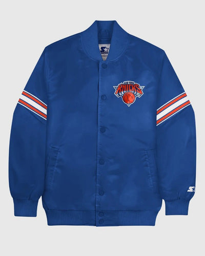 Lexus New York Knicks Satin Varsity Jacket