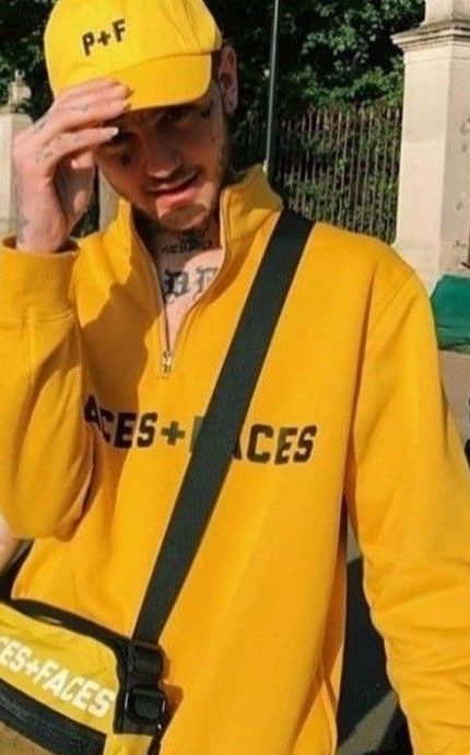 Lil Peep Places Yellow Tracksuit