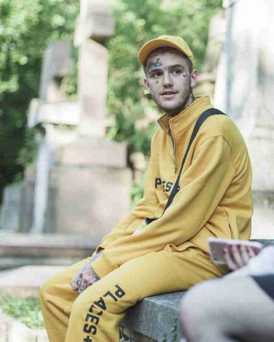 Lil Peep Places Yellow Tracksuit