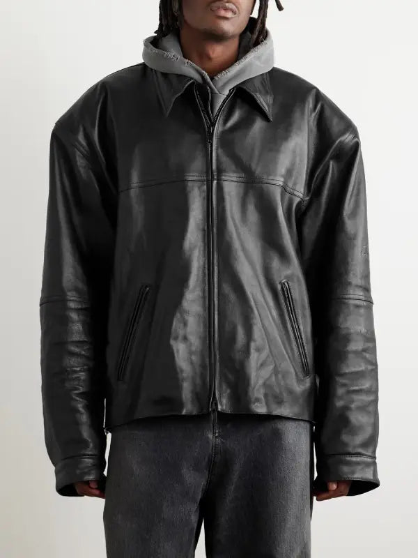 Mens Black Oversized Jacket