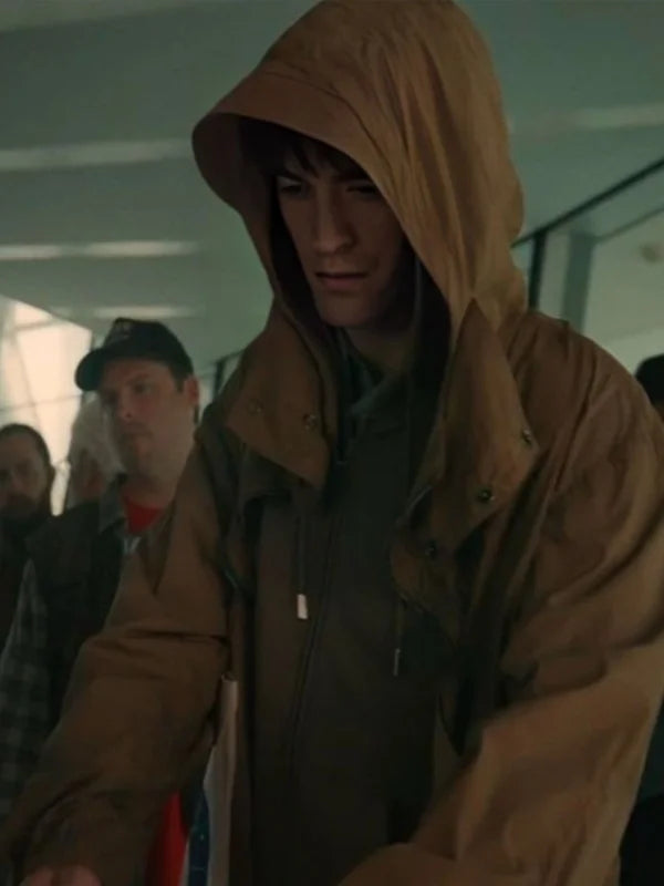 Mickey 17 2025 Robert Pattinson Brown Jacket