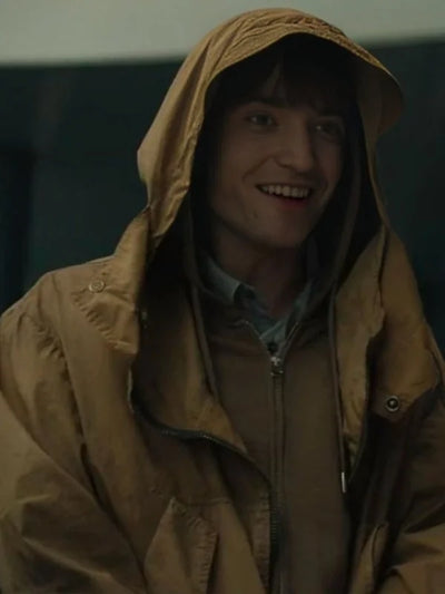 Mickey 17 2025 Robert Pattinson Brown Jacket